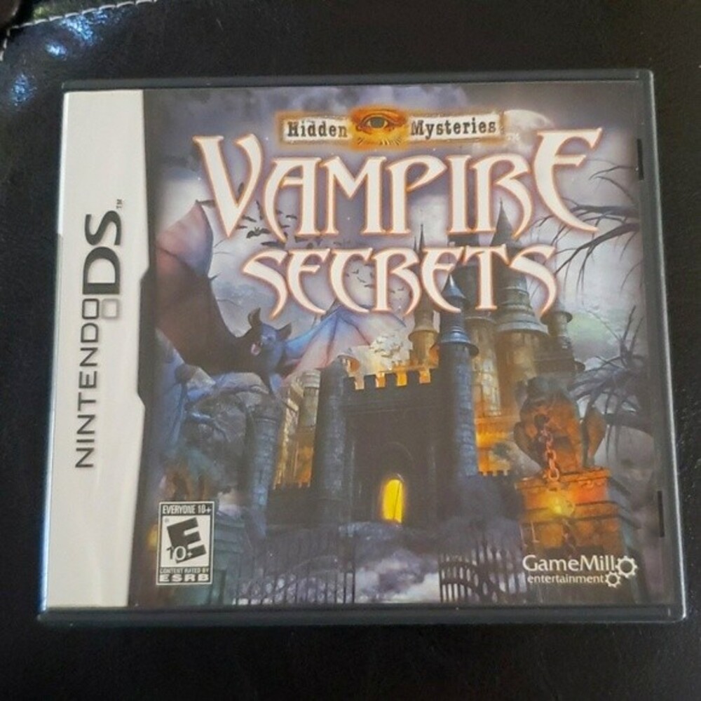 NintendoDS Hidden Mysteries Vampire Secrets